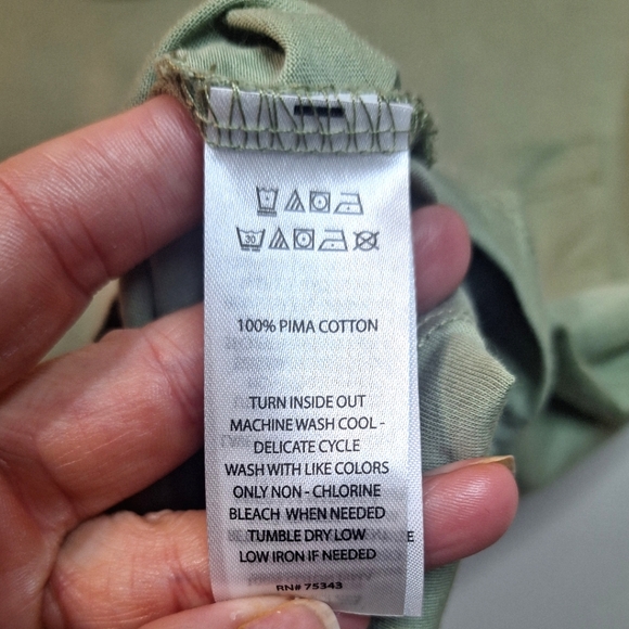 Christian Siriano New York XXS 100% pima cotton short sleeve pocket crop t-shirt - Picture 3 of 4